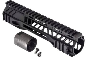 Image of TRYBE Defense AR-15 M-LOK Lightweight Quad Handguard w/ Full Rail, 9in, Black, HDG9QFR-BL