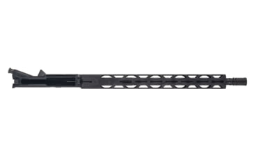 Image of TRYBE Defense AR-15 Semi-Complete Upper M-LOK w/o BCG or Charging Handle, 16in, .300 Blackout, 4140 CMV, Black, SCUPPER16300