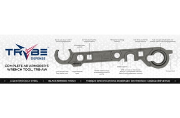 Image of TRYBE Defense Complete AR Armorer's Wrench Tool, TRB-AW