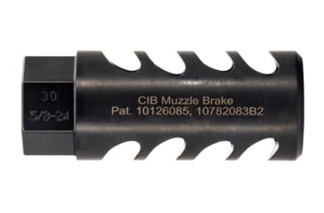 Image of TRYBE Defense Cowl Induction Muzzle Brake, .308 Winchester Magnum, 5/8x24, Black, TRBCIB30858x24