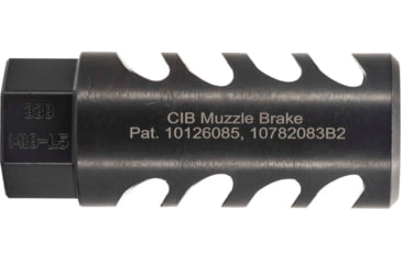 Image of TRYBE Defense Cowl Induction Muzzle Brake, .338 Lapua, M18x1.5, Black, TRBCIB338M181.5