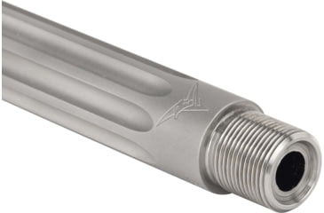 Image of TRYBE Defense DPMS LR-308 Gen 1 .308 Win Threaded Honed and Lapped Rifle Barrel, 20in, Heavy Fluted, Rifle Length, 1-10 TPI, RH, Bead Blast Stainless, BARRIF20308SS