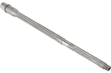 Image of TRYBE Defense DPMS LR-308 Gen 1 .308 Win Threaded Honed and Lapped Rifle Barrel, 20in, Heavy Fluted, Rifle Length, 1-10 TPI, RH, Bead Blast Stainless, BARRIF20308SS