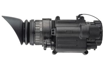 Image of TRYBE Optics PVS-14 Night Vision Monocular, GEN 3, White Phosphor, Filmless Tube, 64-72 lp/mm, Regular, Charcoal, TRYBEPVS14W-L3