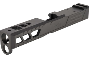 Image of TRYBE Defense Glock 19 9mm Pistol Slide - Version 2, Gen 5, Viper Cut, Sniper Gray, No Base Plate Included, SLDG19G5VPRV2-SG