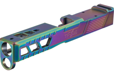 Image of TRYBE Defense Glock 19 Pistol Slide - Version 2, Gen 5, RMR Cut, Chameleon, SLDG19G5RMRV2-CML