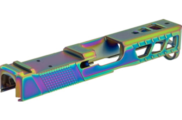 Image of TRYBE Defense Glock 19 Pistol Slide - Version 2, Gen 5, Viper Cut, Chameleon, SLDG19G5VPRV2-CML