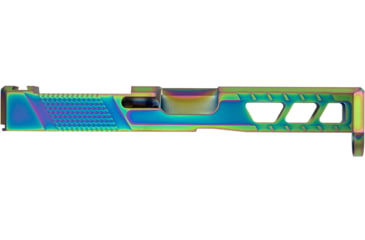 Image of TRYBE Defense Glock 19 Pistol Slide - Version 2, Gen 5, Viper Cut, Chameleon, SLDG19G5VPRV2-CML