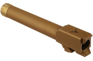 Image of TRYBE Defense Grade Threaded Pistol Barrel, Glock 21, .578x28 Thread, Gold TIN, TPBG21-TIN