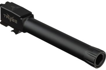 Image of TRYBE Defense Grade Threaded Pistol Barrel, S&amp;W M&amp;P 9mm 4.25in 2.0, 1/2 x 28 Thread, Black Nitride, TPBSWMP425-BN