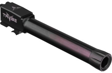 Image of TRYBE Defense Grade Threaded Pistol Barrel, S&amp;W M&amp;P 9mm 4.25in 2.0, 1/2 x 28 Thread, Titanium DLC, TPBSWMP425-DLC