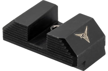 Image of TRYBE Defense High Glow 1-Dot Tritium Night Sights for Glock 17/19/22/23/24/26/27/33/34/35/37/38/39/42/43, Standard, Black, 1DTSG-ST