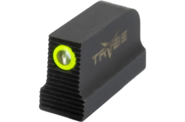 Image of TRYBE Defense High Glow 3-Dot Tritium Night Sights for Glock 17/19/22/23/24/26/27/33/34/35/37/38/39/42/43 P320/P365, Mid, Black, 3DTSG-MD