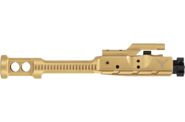 Image of TRYBE Defense Low-Mass AR-15 Complete Bolt Carrier Group, Matte Gold Chrome, BCG556-LMGLD