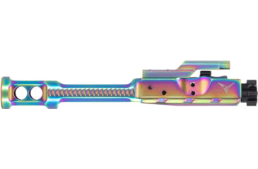 Image of TRYBE Defense Low-Mass AR-15 Complete Bolt Carrier Group, Rainbow PVD, BCG556-LMPVD