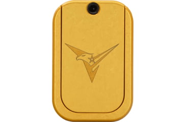 Image of TRYBE Defense Magazine Extension Base Pad, Glock 17/17L/19X/22/34/45, 9mm/.40 S&amp;W, 4/5-Round, Gold, MAGEXTG174/5-GLD-5RD
