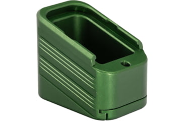 Image of TRYBE Defense Magazine Extension Base Pad, Glock 17/17L/19X/22/34/45, 9mm/.40 S&amp;W, 4/5-Round, ODG, MAGEXTG174/5-ODG-5RD