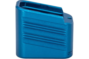 Image of TRYBE Defense Magazine Extension Base Pad, Glock 19/23/26/27, 9mm/.40 S&amp;W, 4/5-Round, Blue, MAGEXTG194/5-BL-5RD
