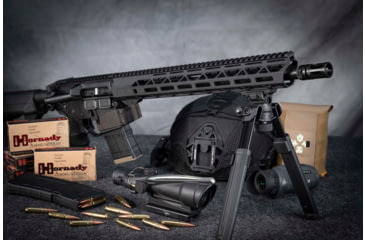 Image of TRYBE Defense Magnite AR-15 .300 BLK 16in Complete Upper Receiver, Carbine Length, 1-8, 5/8x24, Black, UPPER16300-V2
