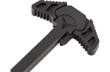 Image of TRYBE Defense Magnesium Alloy Charging Handle, AR-10, Ambidextrous, Black, CHMAGAR10-BK