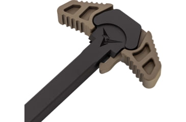 Image of TRYBE Defense Magnesium Alloy Charging Handle, AR-10, Ambidextrous, Flat Dark Earth, CHMAGAR10-FDE