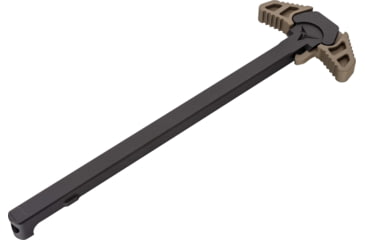 Image of TRYBE Defense Magnesium Alloy Charging Handle, AR-10, Ambidextrous, Flat Dark Earth, CHMAGAR10-FDE