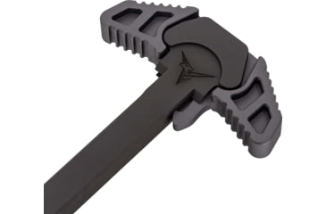 Image of TRYBE Defense Magnesium Alloy Charging Handle, AR-10, Ambidextrous, Sniper Grey, CHMAGAR10-SG