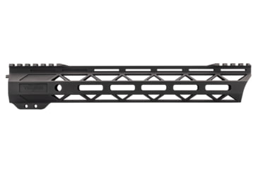 Image of TRYBE Defense Magnite Go Fast Ultra Lightweight Handguard, Cut Top Rail, M-LOK, Black, 12in, MGHDG-V2-12CR-BL