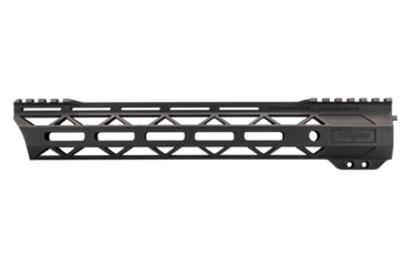 Image of TRYBE Defense Magnite Go Fast Ultra Lightweight Handguard, Cut Top Rail, M-LOK, Black, 12in, MGHDG-V2-12CR-BL