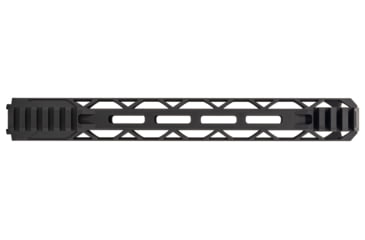 Image of TRYBE Defense Magnite Go Fast Ultra Lightweight Handguard, Cut Top Rail, M-LOK, Black, 12in, MGHDG-V2-12CR-BL
