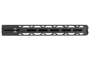 Image of TRYBE Defense Magnite Go Fast Ultra Lightweight Handguard, Cut Top Rail, M-LOK, Black, 12in, MGHDG-V2-12CR-BL