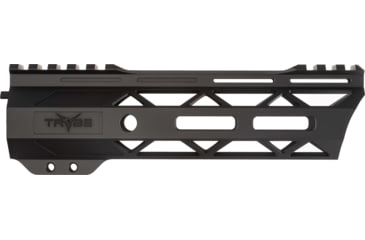 Image of TRYBE Defense Magnite Go Fast Ultra Lightweight Handguard, Cut Top Rail, M-LOK, Black, 7in, MGHDG-V2-7CR-BL