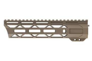 Image of TRYBE Defense Magnite Go Fast Ultra Lightweight Handguard, Cut Top Rail, M-LOK, FDE, 9in, MGHDG-V2-9CR-FDE