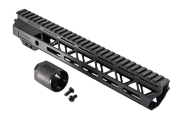 Image of TRYBE Defense Magnite Go Fast Ultra Lightweight Handguard, Full Top Rail, M-LOK, Black, 12in, MGHDG-V2-12FR-BL