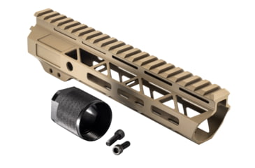 Image of TRYBE Defense Magnite Go Fast Ultra Lightweight Handguard, Full Top Rail, M-LOK, FDE, 9in, MGHDG-V2-9FR-FDE