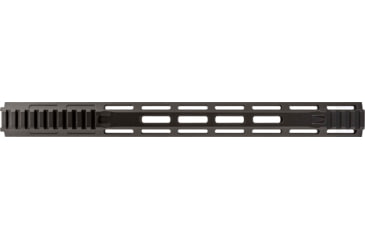 Image of TRYBE Defense Magnite Ultra Function Lightweight Handguard, Cut Top Rail, M-LOK, Black, 15in, MGHDG-V1-15CR-BL