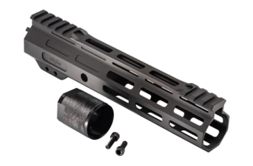 Image of TRYBE Defense Magnite Ultra Function Lightweight Handguard, Cut Top Rail, M-LOK, Black, 9in, MGHDG-V1-9CR-BL