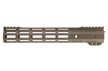Image of TRYBE Defense Magnite Ultra Function Lightweight Handguard, Cut Top Rail, M-LOK, FDE, 12in, MGHDG-V1-12CR-FDE