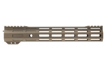 Image of TRYBE Defense Magnite Ultra Function Lightweight Handguard, Cut Top Rail, M-LOK, FDE, 12in, MGHDG-V1-12CR-FDE