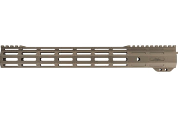 Image of TRYBE Defense Magnite Ultra Function Lightweight Handguard, Cut Top Rail, M-LOK, FDE, 15in, MGHDG-V1-15CR-FDE