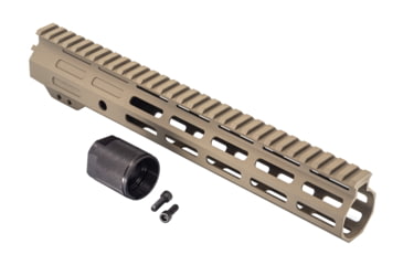 Image of TRYBE Defense Magnite Ultra Function Lightweight Handguard, Full Top Rail, M-LOK, FDE, 12in, MGHDG-V1-12FR-FDE
