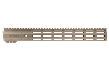 Image of TRYBE Defense Magnite Ultra Function Lightweight Handguard, Full Top Rail, M-LOK, FDE, 15in, MGHDG-V1-15FR-FDE