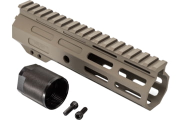 Image of TRYBE Defense Magnite Ultra Function Lightweight Handguard, Full Top Rail, M-LOK, FDE, 7in, MGHDG-V1-7FR-FDE