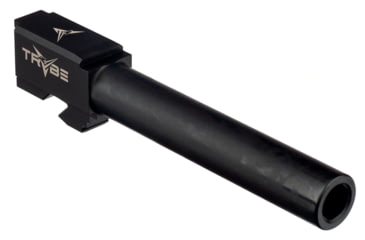 Image of TRYBE Defense Match Grade Non Threaded Pistol Barrel, 9mm Luger, Glock 17, Nitride Black, PBG17-BN