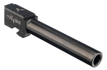 Image of TRYBE Defense Match Grade Non Threaded Pistol Barrel, 9mm Luger, Glock 17, DLC Titanium, PBG17-DLC
