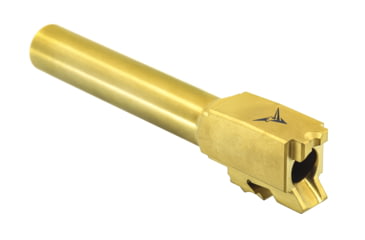 Image of TRYBE Defense Match Grade Non Threaded Pistol Barrel, S&amp;W M&amp;P 9mm 4in 2.0, Gold TIN, PBSWMP4-TIN