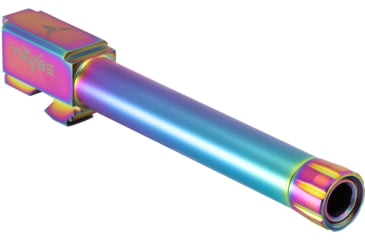 Image of TRYBE Defense Match Grade Threaded Pistol Barrel, Glock 17, 9mm Luger, 1/2x28, Chameleon, TPBG17-CML