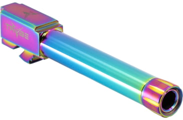 Image of TRYBE Defense Match Grade Threaded Pistol Barrel, Glock 19/19x, 9mm Luger, 1/2x28, Chameleon, TPBG19-CML