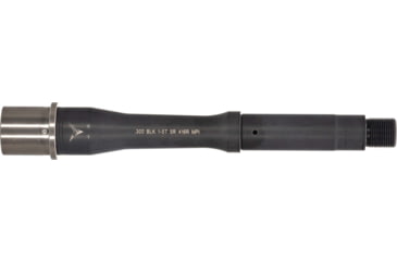 Image of TRYBE Defense Match Series AR-15 .300 AAC Blackout Threaded Barrel, 7.5 in, Balance Profile, 1/5 Twist, 5/8x24, Black Nitride, TRB-15B35P7NGQ-5R-NP3