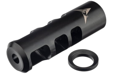 Image of TRYBE Defense Muzzle Brake .30 Caliber, 5/8x24, Black, TRBDMZBK30-BK 
